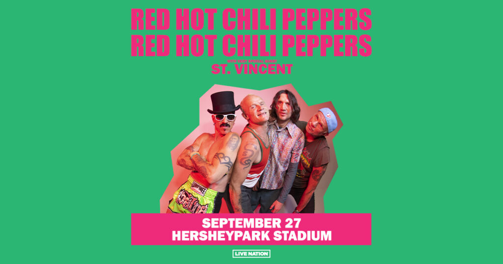 Red Hot Chili Peppers Hersheypark Stadium 2023