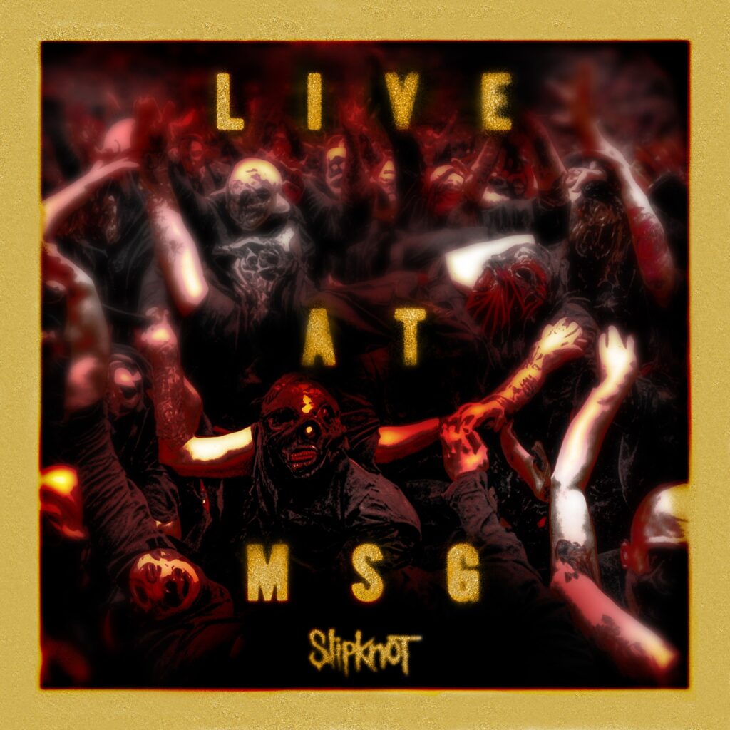 Slipknot Live at MSG vinyl cover