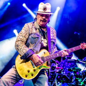 Carlos Santana, wife Cindy Blackman Santana & band rock Prudential NJ