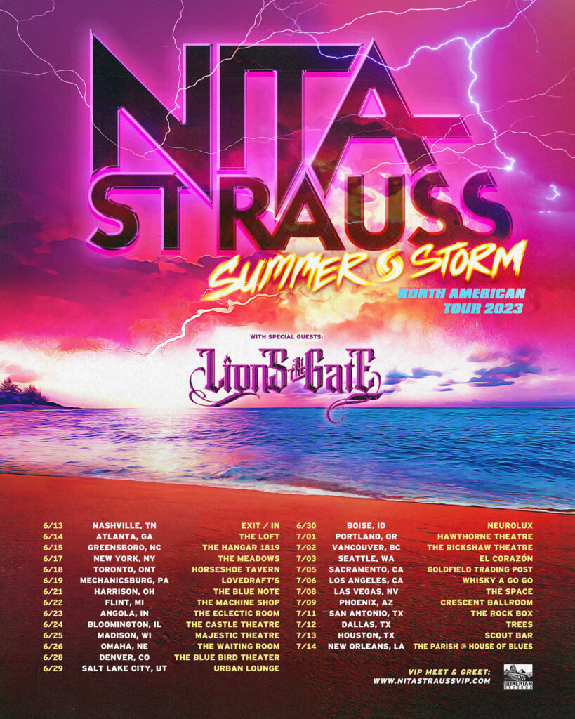 Nita Strauss Reveals New Song “Victorious” Featuring Dorothy - The