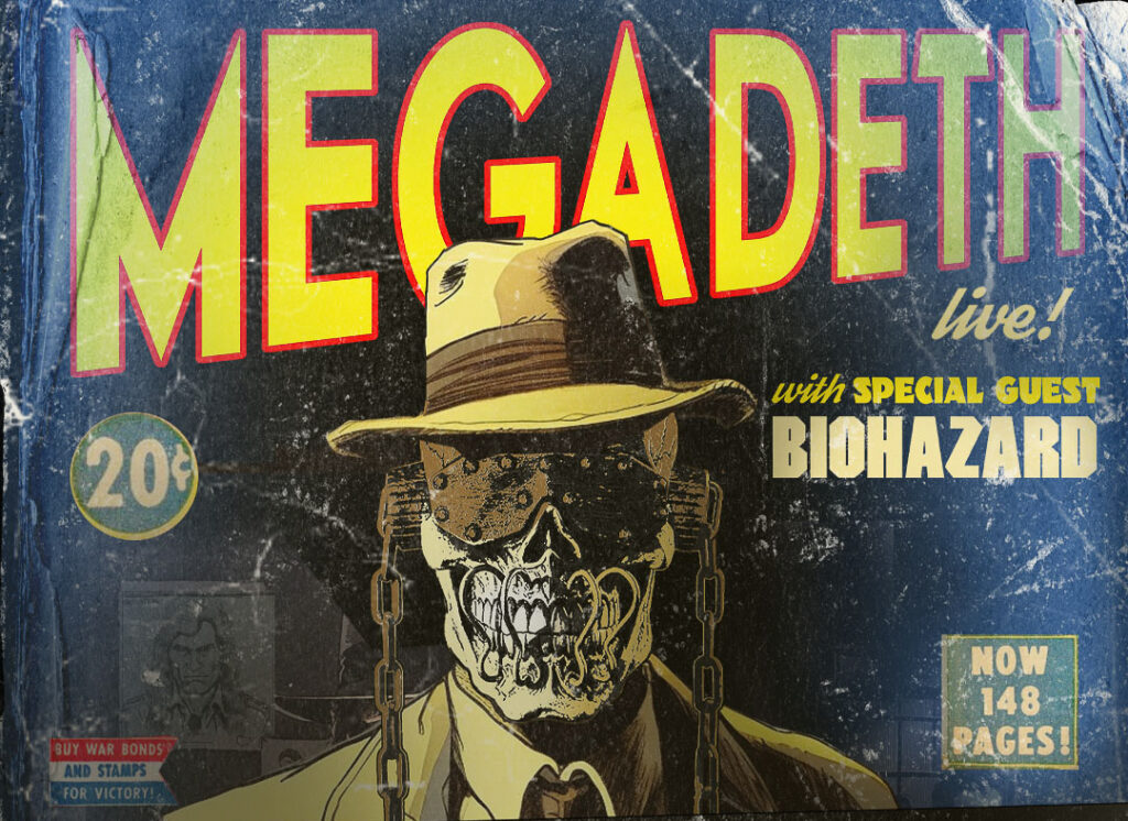 Megadeth Biohazard 2023 tour