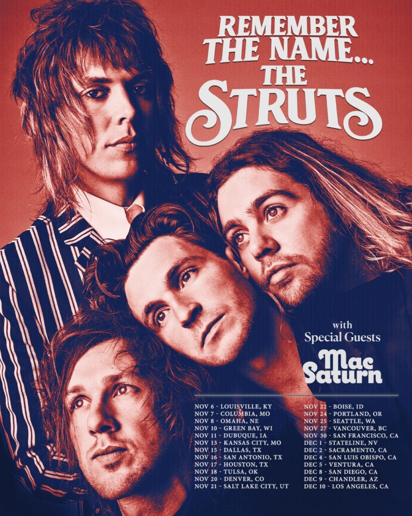 The Struts 2023 fall tour