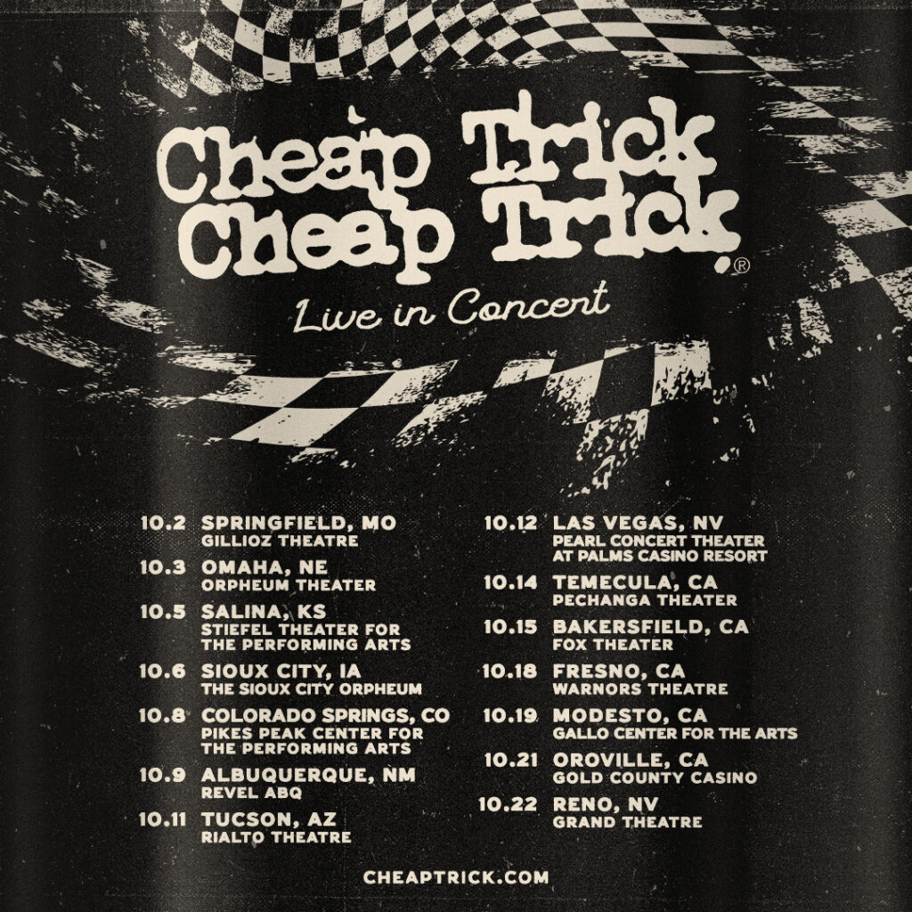 Cheap Trick 2023 tour