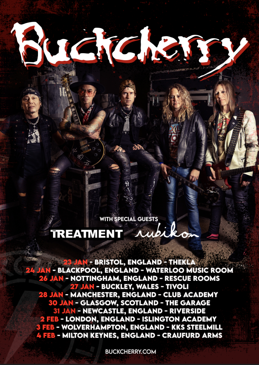 buckcherry european tour