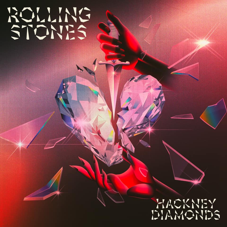 The Rolling Stones Hackney Diamonds album cover art