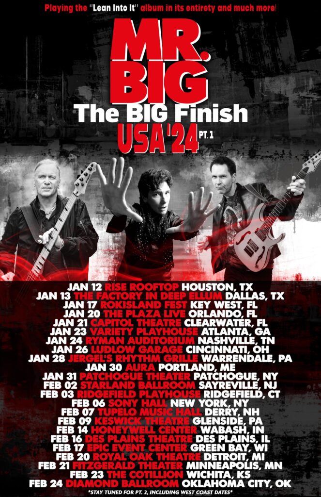 Mr. Big Farewell Tour North American 2023
