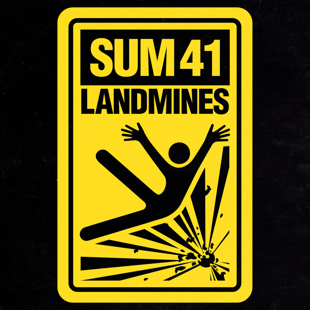 Sum 41 Landmines single cover art