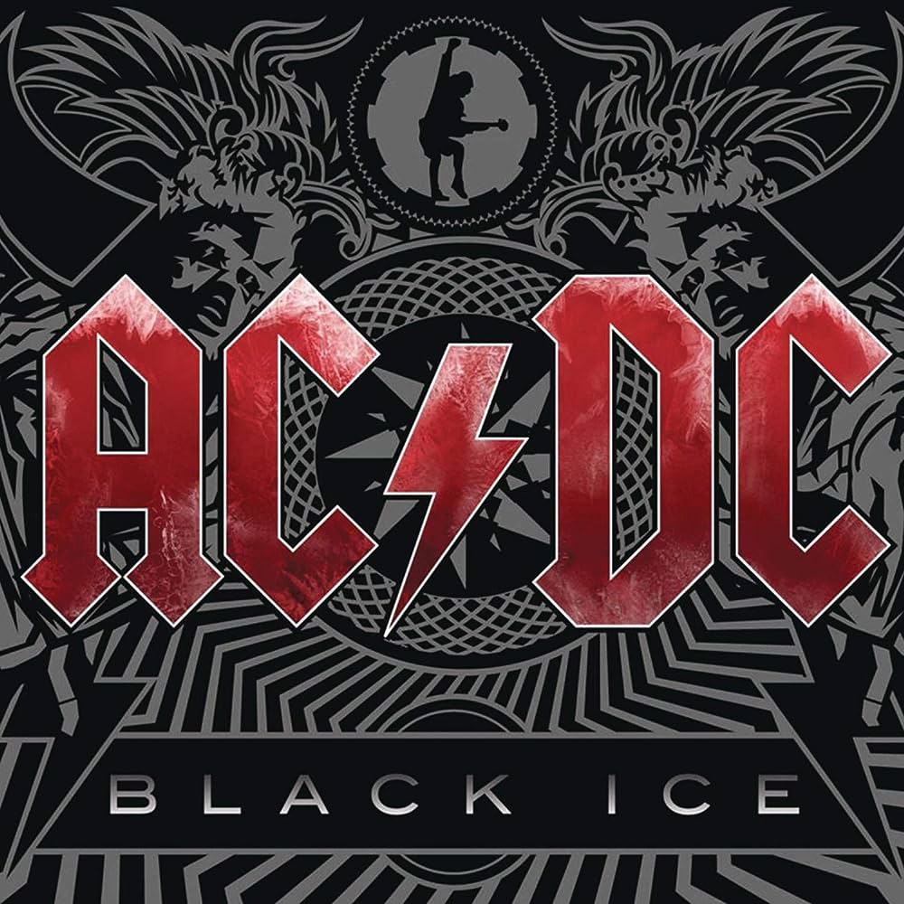 AC/DC Black Ice album cover
