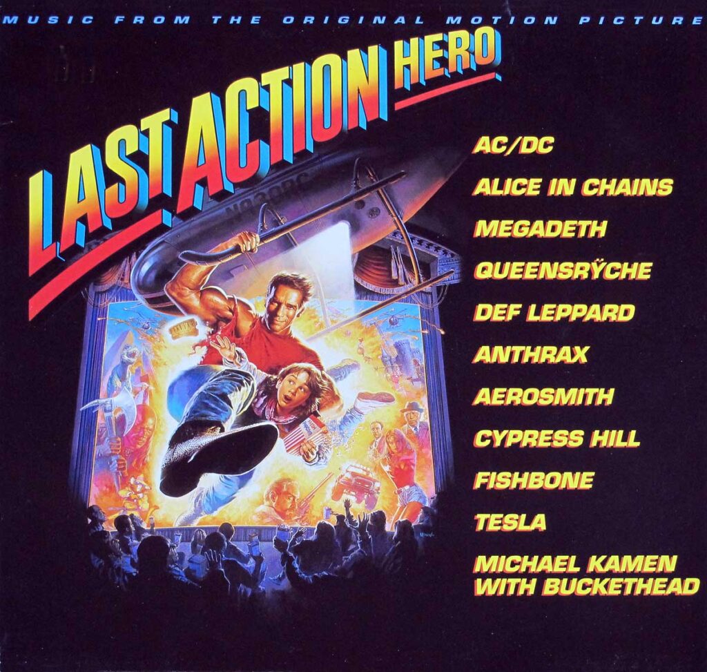 The Last Action Hero Soundtrack album cover AC/DC