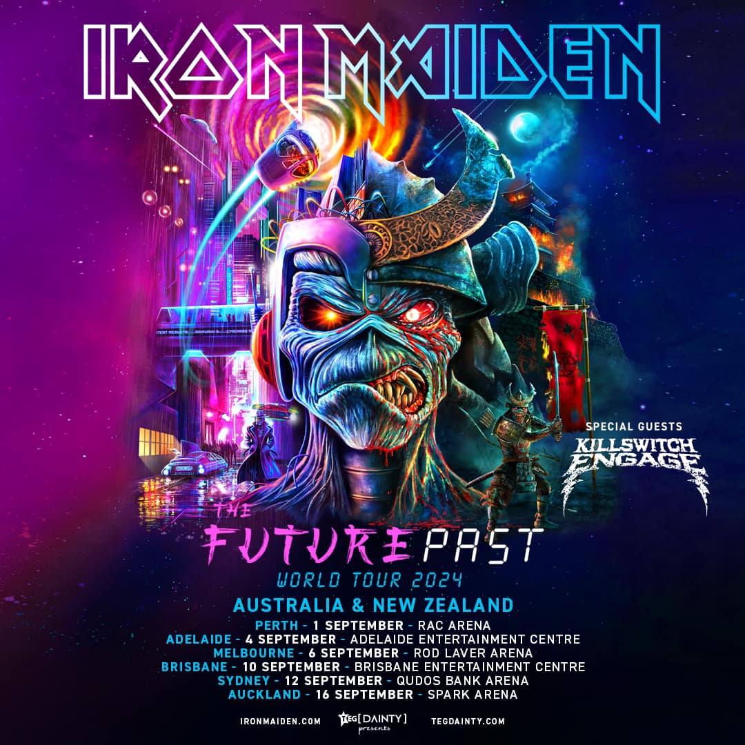 Iron Maiden Announce 2024 Tour Dates