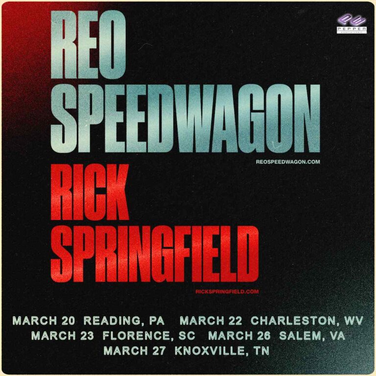 REO Speedwagon, Rick Springfield Announce 2024 Tour Dates