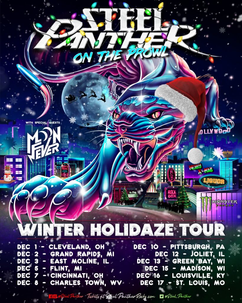 Steel Panther 2023 tour