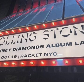 The Rolling Stones Racket NYC 2023 Lady Gaga Hackney Diamonds