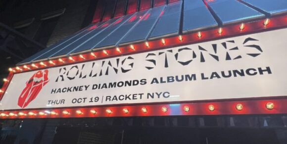 The Rolling Stones Racket NYC 2023 Lady Gaga Hackney Diamonds