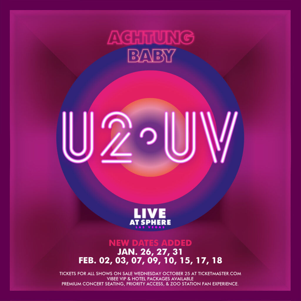U2 Sphere 2024 dates