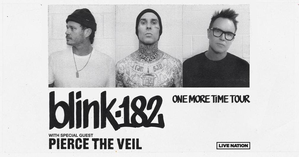 Blink-182 2024 tour Pierce the Veil
