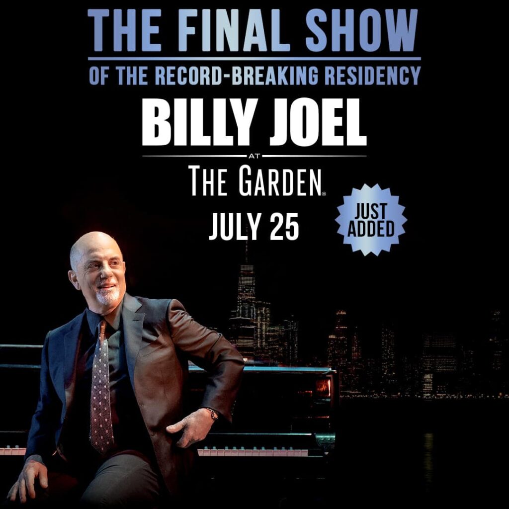 Billy Joel Madison Square Garden final show July 25 2024