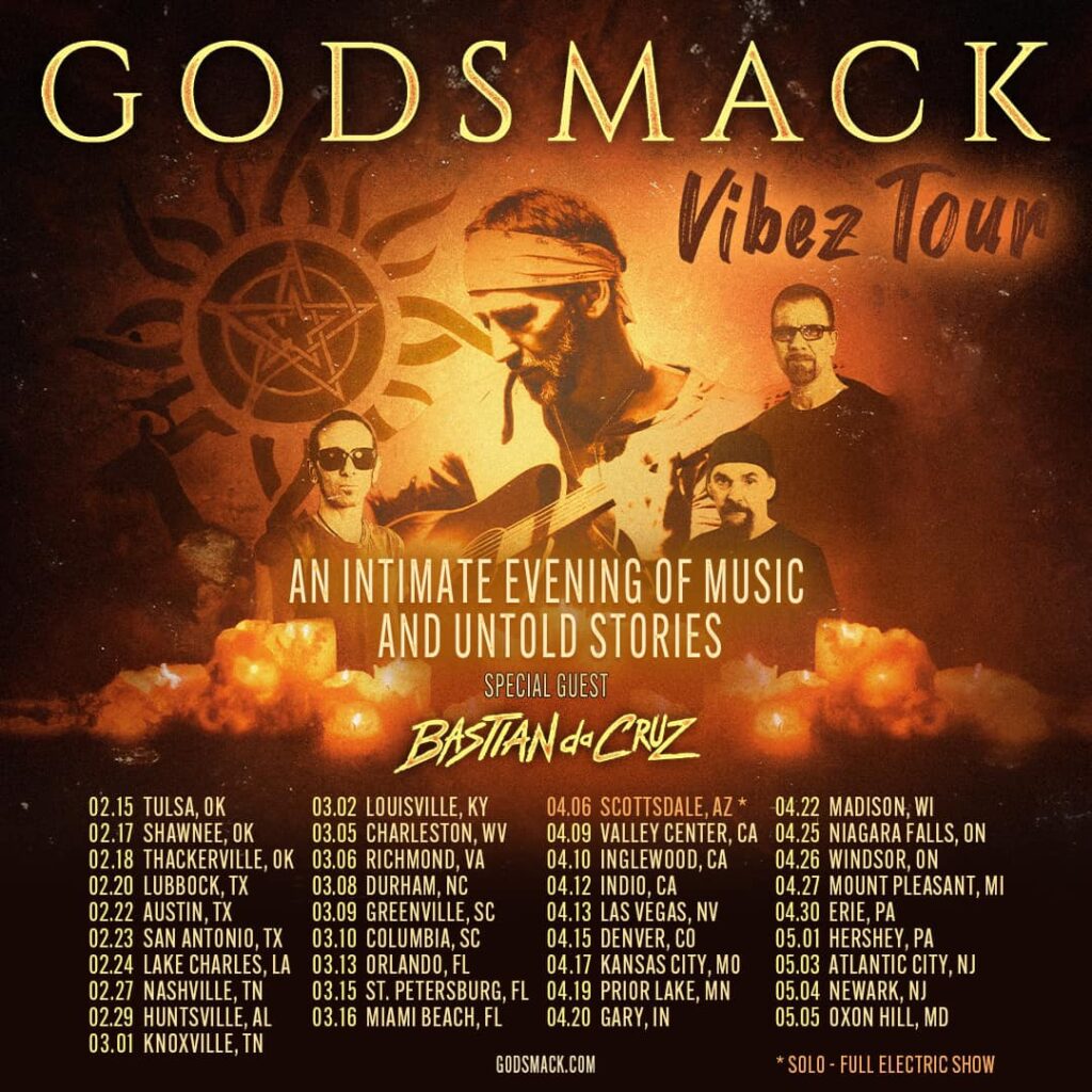 Godsmack 2024 acoustic tour
