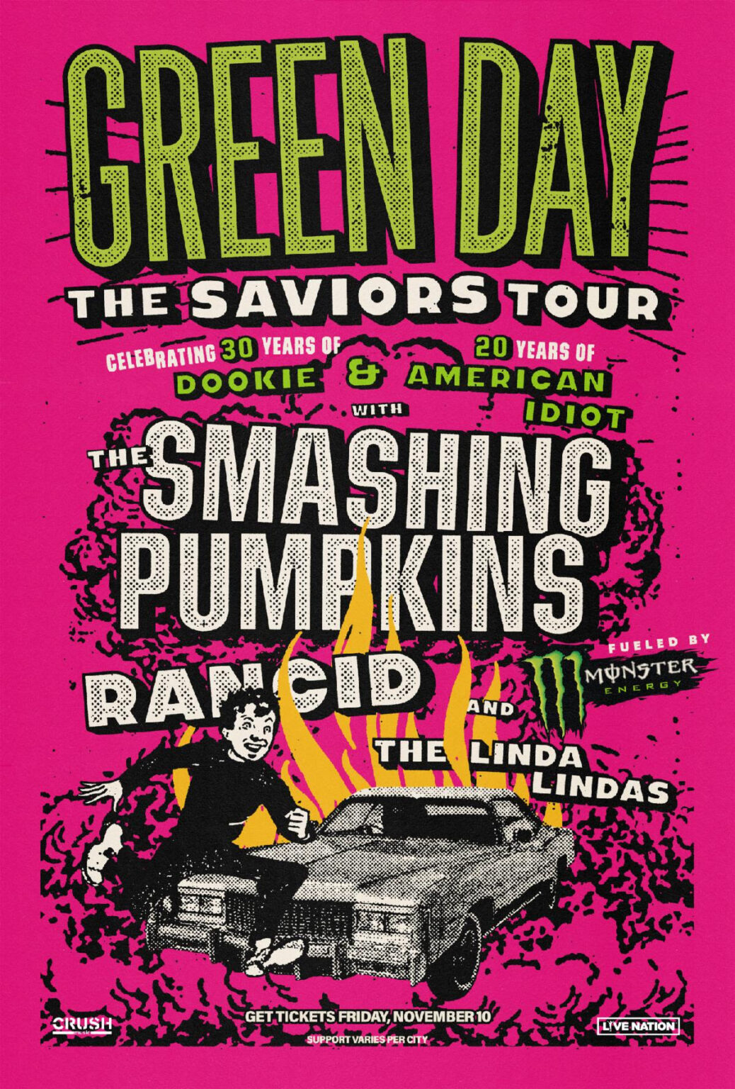 Green Day Announce 2025 Saviors World Tour with The Smashing Pumpkins