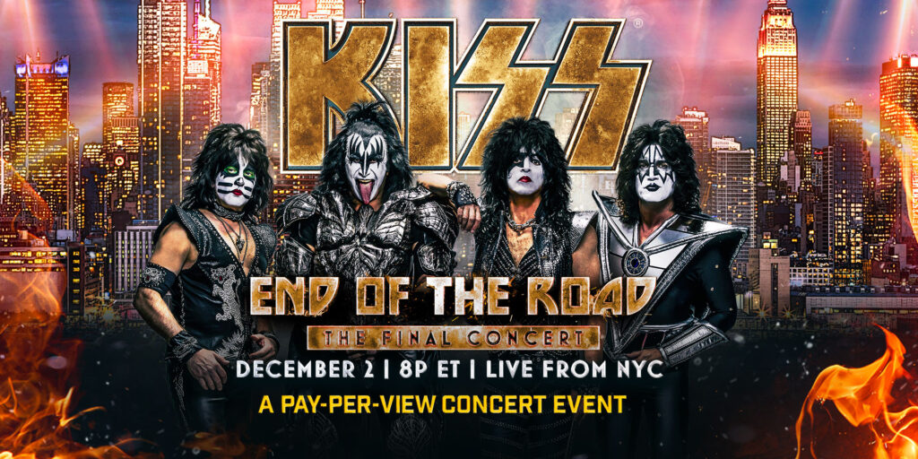 KISS final concert PPV Madison Square Garden December 2 live stream