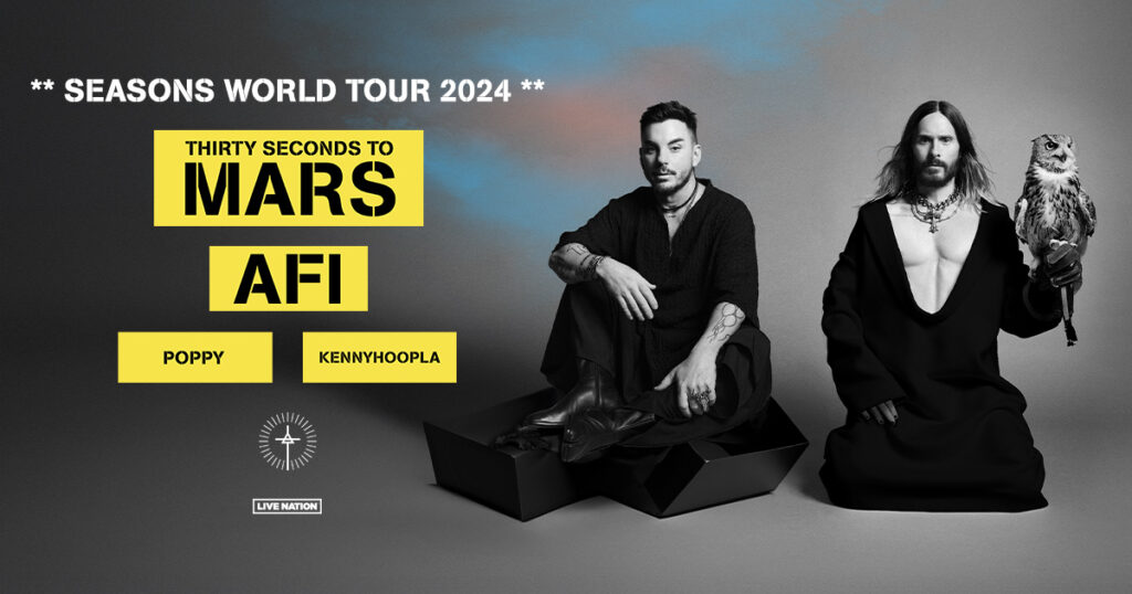 Thirty Seconds to Mars Seasons World Tour 2024