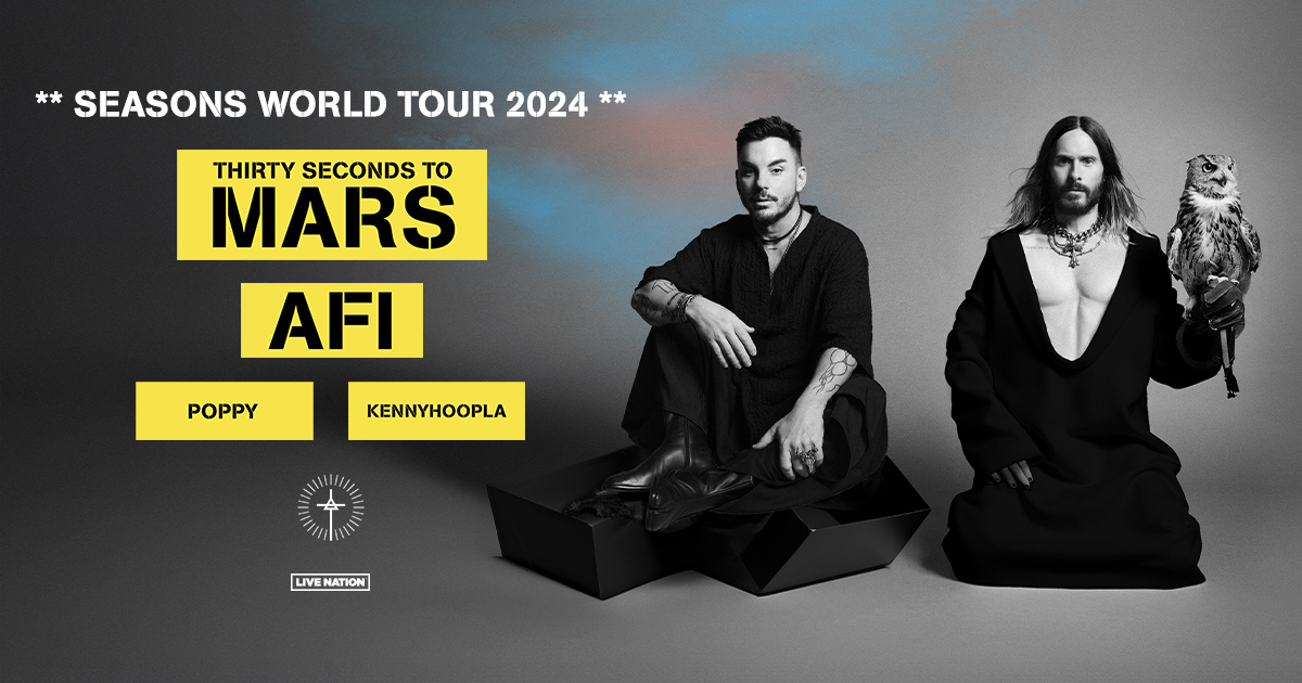 Thirty Seconds To Mars Announce 2024 World Tour