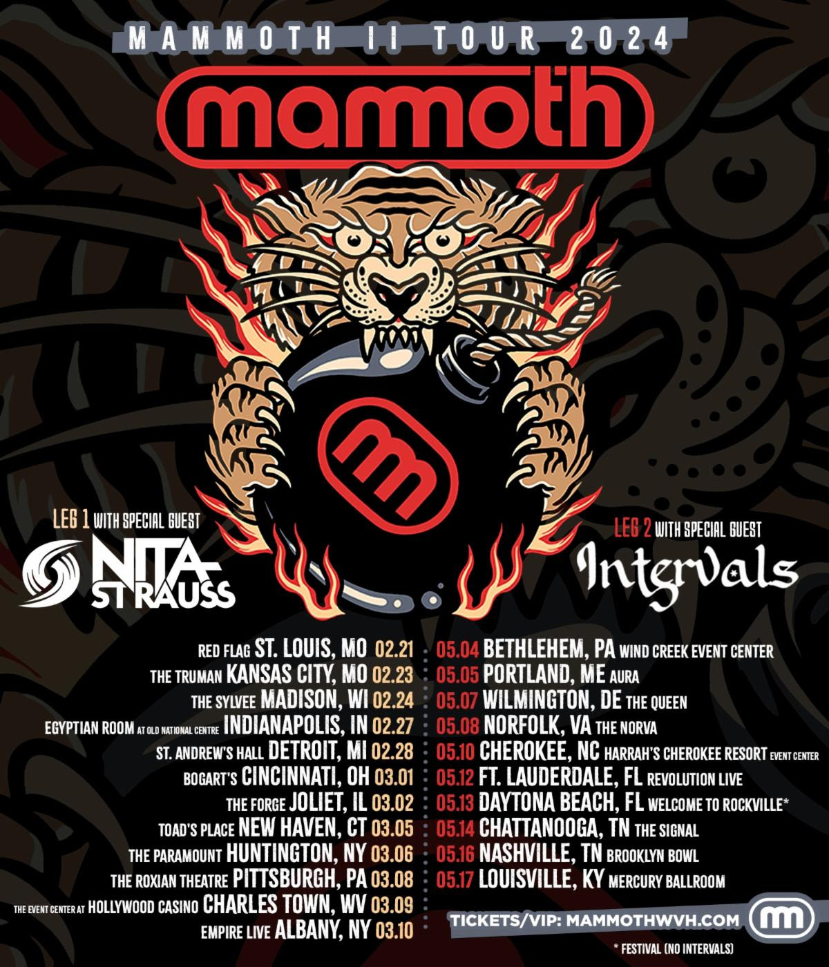 Mammoth WVH, Nita Strauss Announce 2024 Tour Dates