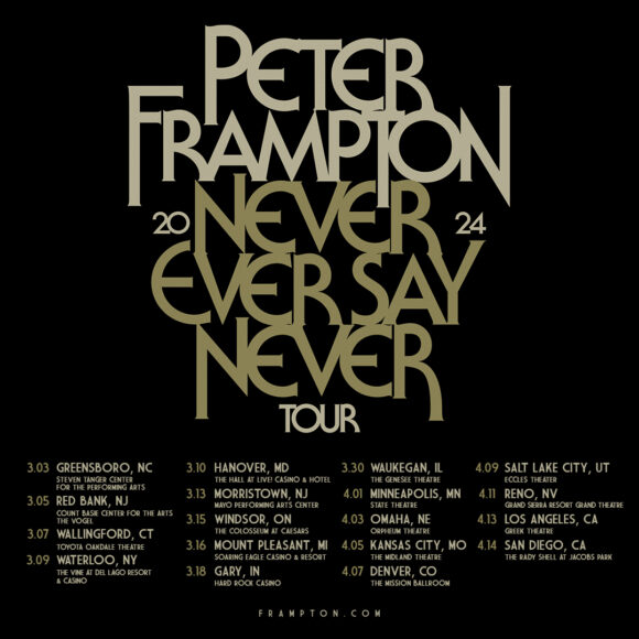 Peter Frampton Announces 2024 Tour Dates