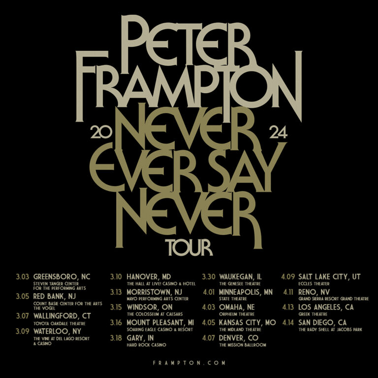 Peter Frampton Announces 2024 Tour Dates