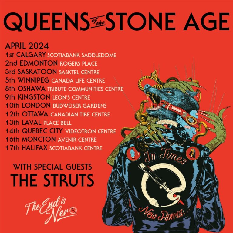 Queens of the Stone Age Announce 2024 Tour with The Struts