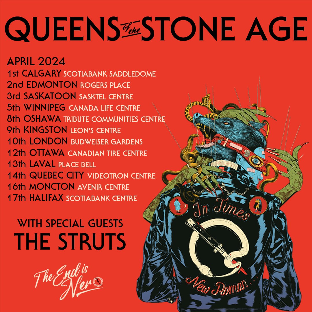 Queens of the Stone Age Announce 2024 Tour with The Struts