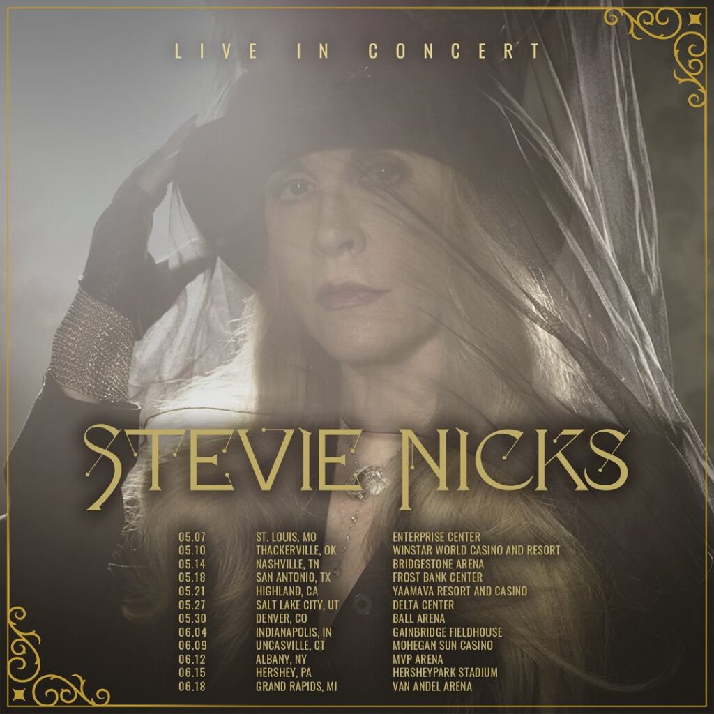 Stevie Nicks Adds Dates to 2024 Tour