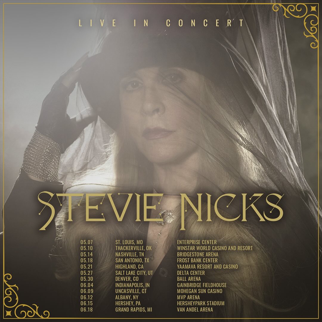 Stevie Nicks Adds Dates to 2025 Tour