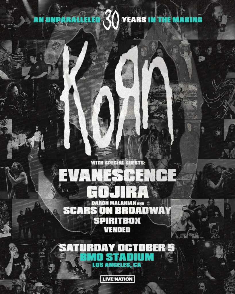 Korn Evanescence Gojira Spiritbox 2024 BMO Stadium