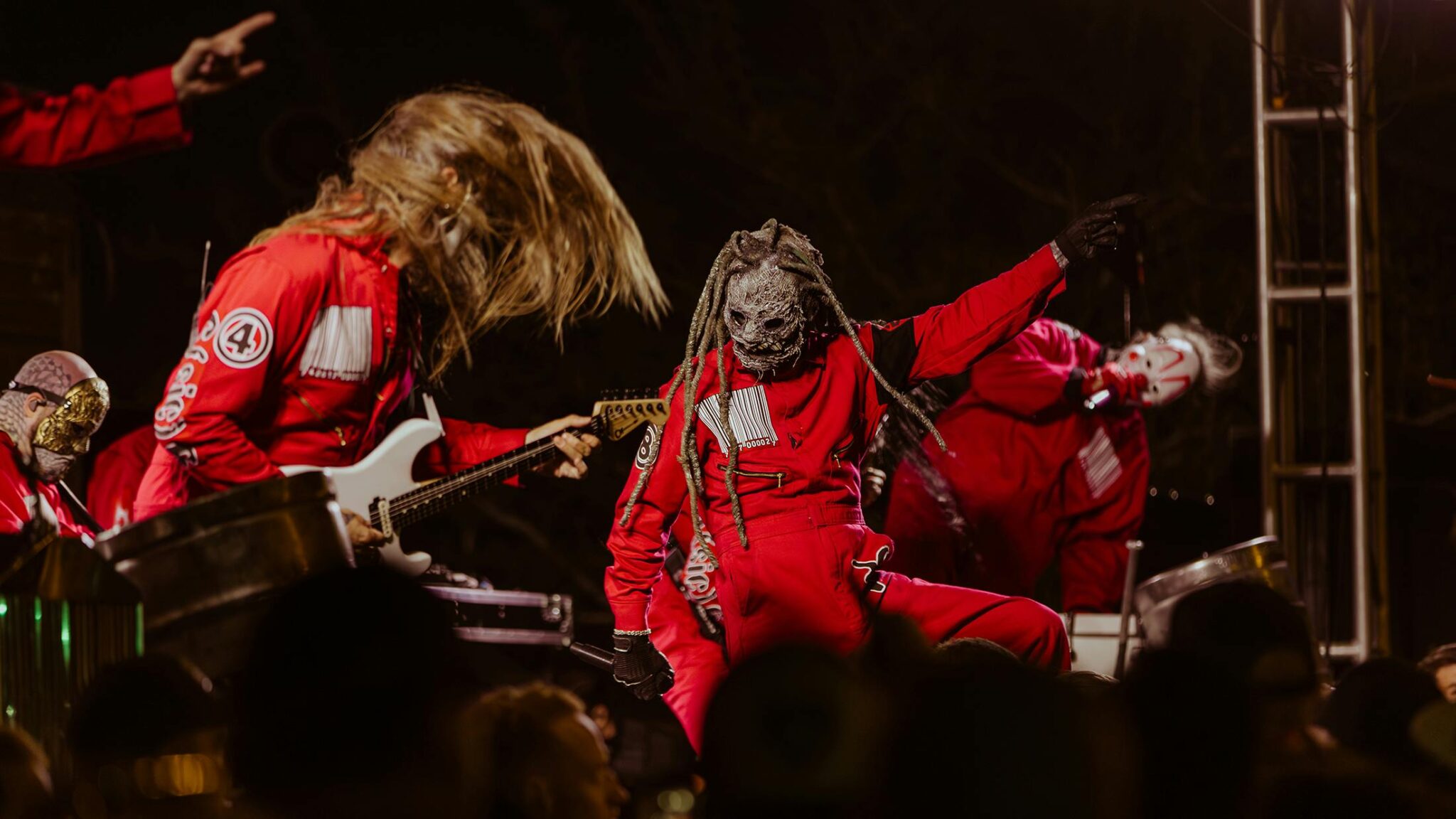 Watch Slipknot Break Out Original Masks and Jumpsuits for Club Show in