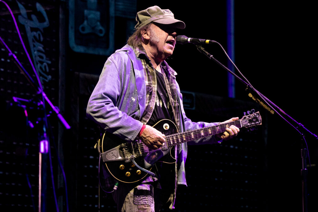 Neil Young and Crazy Horse live 2024 tour