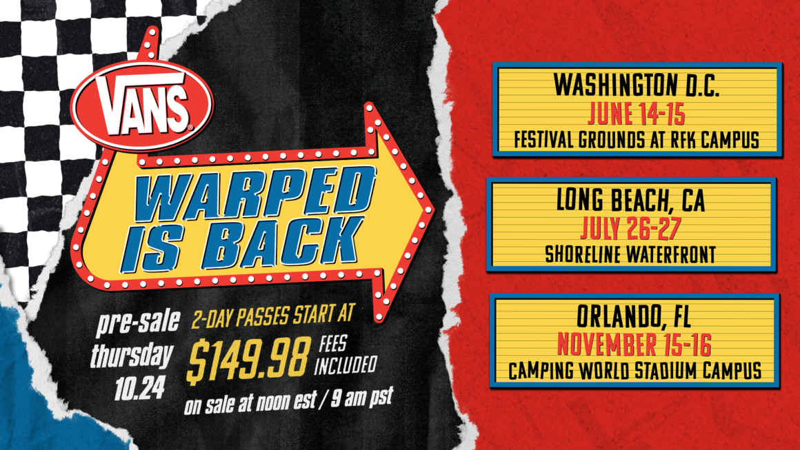 Warped Tour Confirms 2025 Dates, Locations