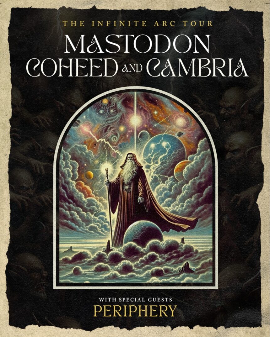 Mastodon, Coheed And Cambria Announce 2025 Tour With Periphery