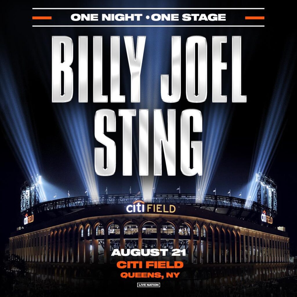 Billy Joel and Sting Announce 2025 New York Stadium Show