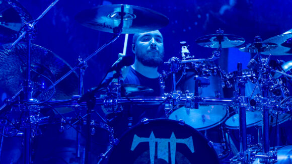 Trivium Drummer Alex Bent Leaves Band