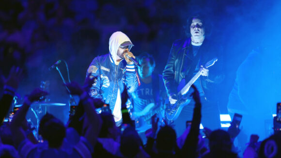 Jack White Eminem NFL Thanksgiving Halftime Show Detroit