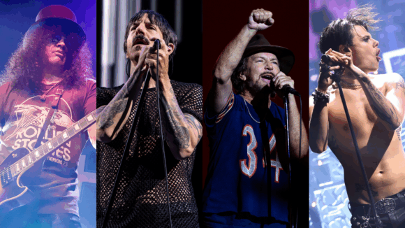 Slash Anthony Kiedis Eddie Vedder Yungblud Capitol Theatre Holiday Party 2025 Slash Anthony Kiedis Eddie Vedder Yungblud Capitol Theatre Holiday Party 2025