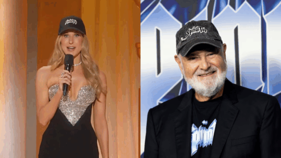 Nikki Glaser Rob Reiner Spinal Tap Tribute Golden Globes 2026