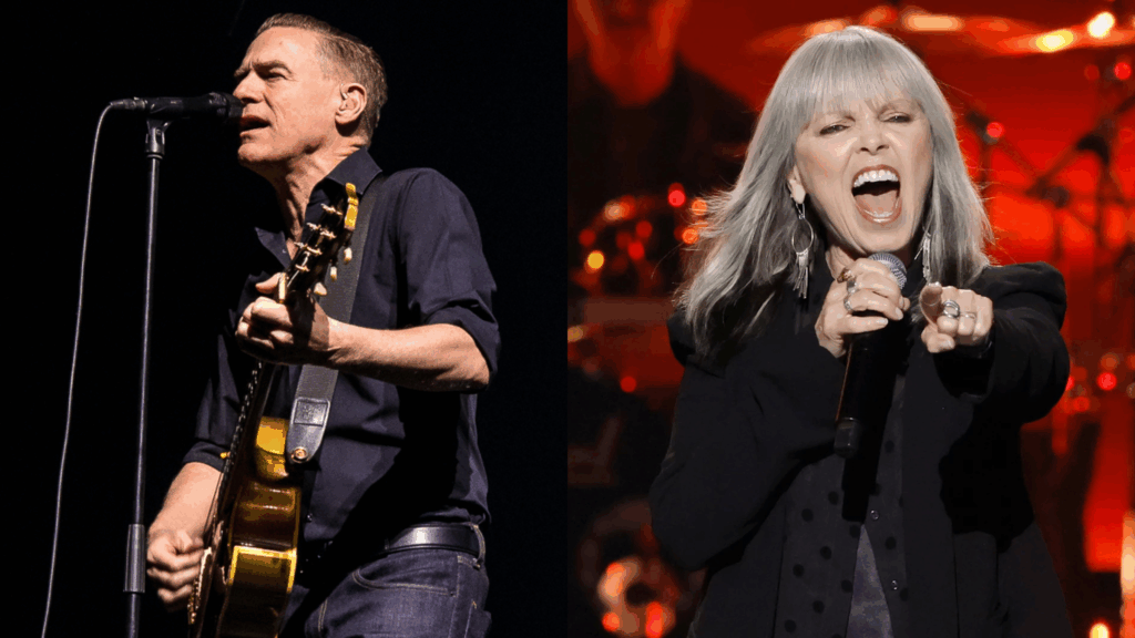 Bryan Adams Pat Benatar Neil Giraldo 2026 tour
