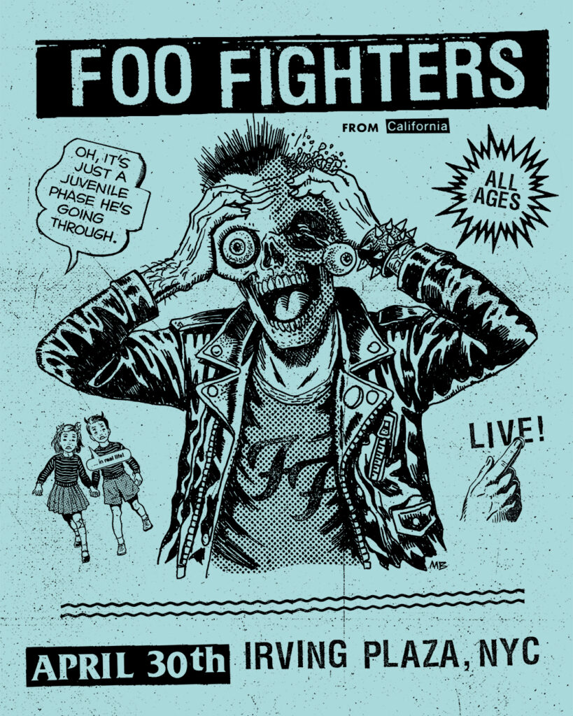 Foo Fighters Irving Plaza April 30 2026