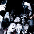 Oli Sykes Bring Me The Horizon Hit with Cell Phone