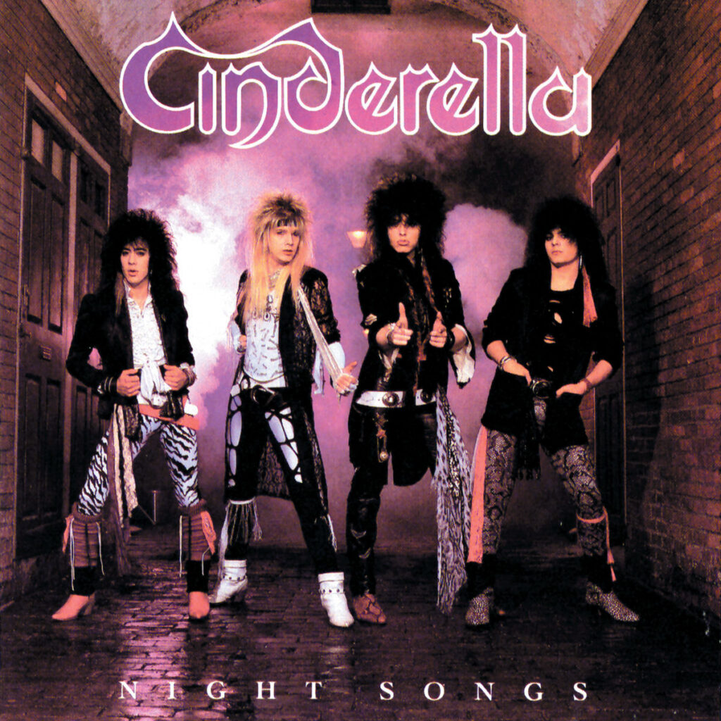 Cinderella Debut Album Night Songs 40th Anniversary album cover art 2026