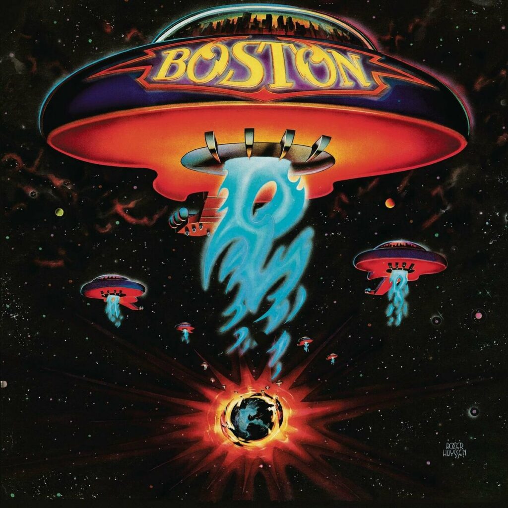 Boston debut album cover art