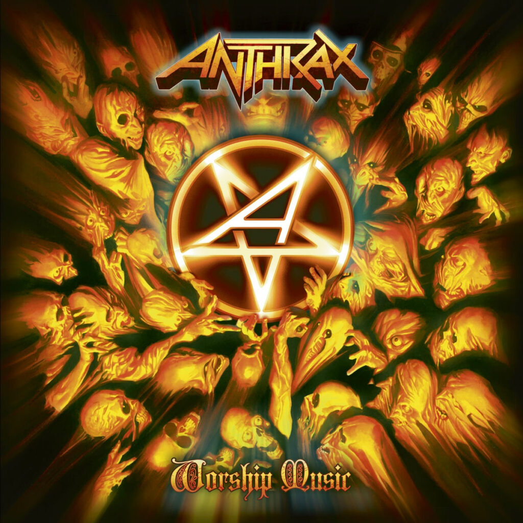 Anthrax Worship Music Album Cover Art