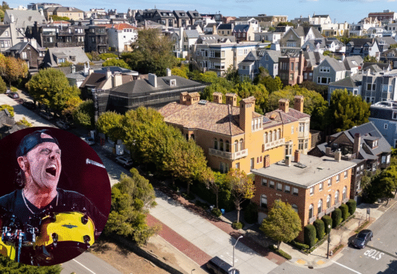 Metallica Drummer Lars Ulrich Sells San Francisco Property For $68 Million